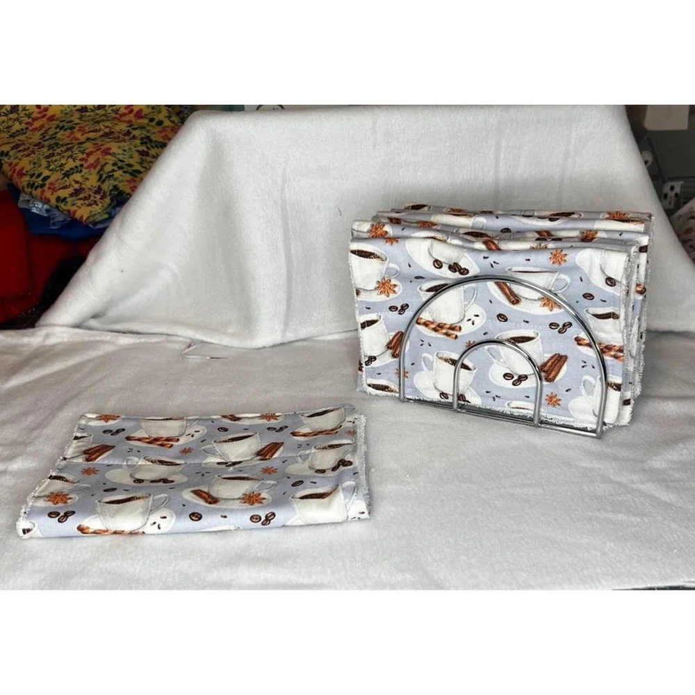 Unpaper paper Towels UPDATED with fall fabric